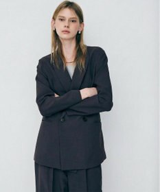 uncrave ウォッシャブルドライサップ ジャケット ネイビー