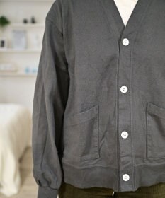 caqu caqu x GoodOn 9ozジャージー カーディガン