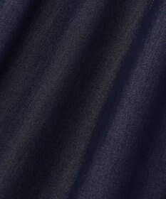 ANY SIS シャンブレーベルテッド ワンピース