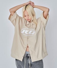 WEGO 【ユニセックス着用ITEM】リップストップグラフィックシャツ（SS）