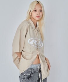 WEGO 【ユニセックス着用ITEM】リップストップグラフィックシャツ（SS）