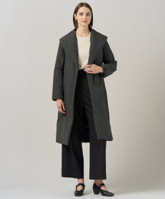 ICB L 【裏起毛】 ウォームサテン ワイドストレートパンツ