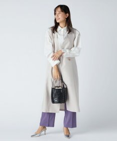 LA BAGAGERIE 【veganview】v piece mesh bucket bag