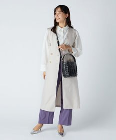 LA BAGAGERIE 【veganview】v piece mesh bucket bag