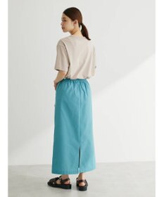 Green Parks 綿麻混イージータイトスカート