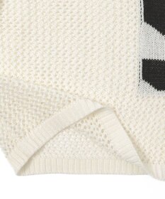 WEGO ナンバリングメッシュショートニット