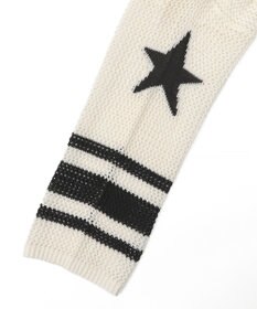 WEGO ナンバリングメッシュショートニット