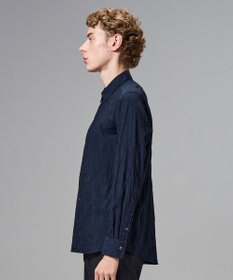 JOSEPH HOMME アブストラクトジャガードストレッチ　レギュラーカラーシャツ