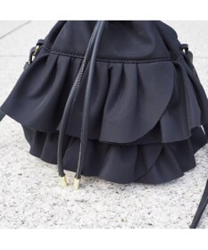 LA BAGAGERIE 【インスタグラマー chiyoさん×LA BAGAGERIE】フリルバケットバッグ