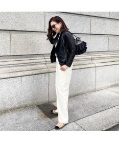 LA BAGAGERIE 【インスタグラマー chiyoさん×LA BAGAGERIE】フリルバケットバッグ