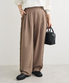 Green Parks ・ｓｗｉｎｇ　ｂｙ　サイドフリルワイドパンツ