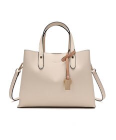 style code 【MERCURYDUO/マーキュリーデュオ】両アオリポケットサイド配色大開き開口 超軽量ハンドバッグ キーチャーム付