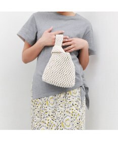 UNBILLION カシュカシュ cachecache / マクラメ2wayチェーンショルダー