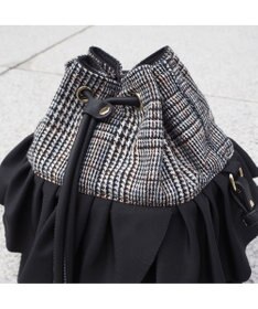 LA BAGAGERIE 【インスタグラマー chiyoさん×LA BAGAGERIE】フリルバケットバッグ