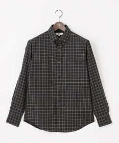 JOSEPH ABBOUD 【綿100％】ファインカウントシャンブレーチェックシャツ