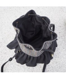 LA BAGAGERIE 【インスタグラマー chiyoさん×LA BAGAGERIE】フリルバケットバッグ