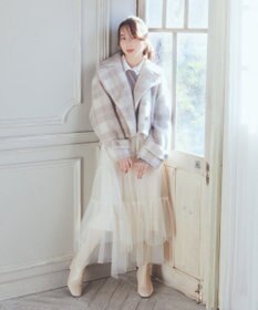 earth music&ecology シャギーショートコート