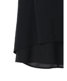 Green Parks 異素材レイヤードノースリーブブラウス