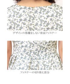 Tiaclasse 【洗える】華やかに着こなせる花柄ワンピース