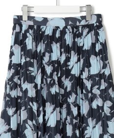 23区 【洗える】Ratti シャドーフラワープリント スカート