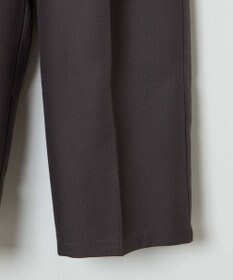 WEGO 【手洗い可】ハイウエストセンタープレスワイドパンツ