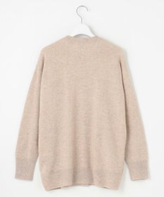 J.PRESS LADIES 【洗える】CASHMERE BLEND クルーネックカーディガン