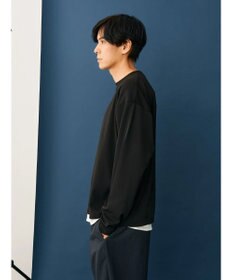 CRAFT STANDARD BOUTIQUE 梨地カットフェイクレイヤードＬ／Ｓ　ＴＥＥ