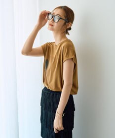 YECCA VECCA フォトプリントノースリーブTee