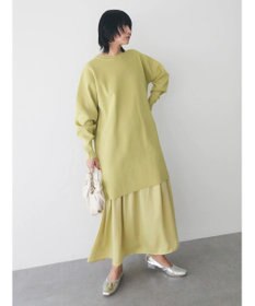 Green Parks ＳＥＴ２点　ニットチュニック＋キャミワンピース