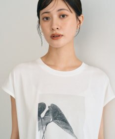 YECCA VECCA フォトプリントノースリーブTee