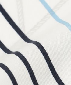 J.PRESS LADIES ストライプ プリント 剣先 スカーフ