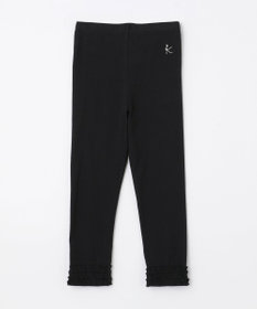 組曲 KIDS 【150-160cm】ストレッチ天竺レギンス（７分丈）