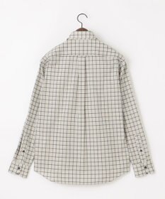 JOSEPH ABBOUD 【綿100％】ファインカウントシャンブレーチェックシャツ