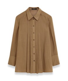 JOSEPH ウィンターボイル　プリーツシャツ