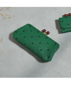 UNBILLION ペルケ perche / アクリル玉がま口長財布