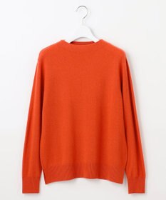 J.PRESS LADIES 【洗える】SOFT TOUCH WOOL 立ち襟 ニット