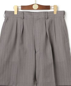 J.PRESS MEN 【J.PRESS ORIGINALS】Hight Twist T/W Toropical 2 Tuck Shorts