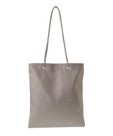 Green Parks ａｎｄｍｉｋｋａ．スタッズ付Ａ４トートバッグ