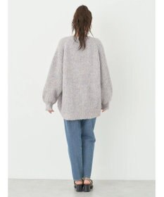 earth music&ecology フワフワＭＩＸヤーンカーディガン