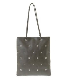 Green Parks ａｎｄｍｉｋｋａ．スタッズ付Ａ４トートバッグ