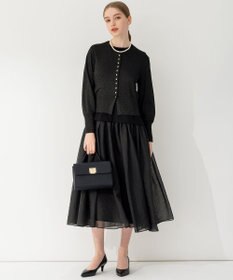 23区 L 【APPLAUDIR】コンパクト ラメカーディガン