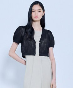 TOCCA 【星風まどかさん着用】SOLAR GLOW KNIT カーディガン ブラック系