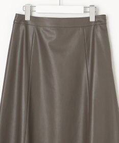 J.PRESS LADIES 【WEB限定・洗える】BARTOLOZZI ポリエステルレザーII スカート