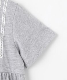 組曲 KIDS 【UVカット】【150-160㎝】セーラーレース ワンピース