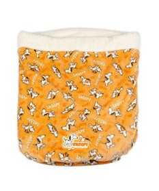 PET PARADISE スヌーピー 遠赤外線 筒型 寝袋 《てくてく》 Ｍ