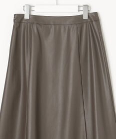 J.PRESS LADIES 【WEB限定・洗える】BARTOLOZZI ポリエステルレザーII スカート