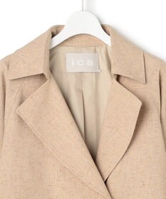 ICB 【先行予約】 ミックスブッチャー ショートトレンチコート