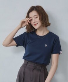 WEGO 【SMLサイズ展開】U.S. POLO ASSN.別注コンパクトTシャツ