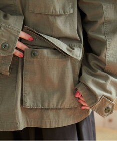 WEGO 【ANGIE VINTAGE】ミリタリー シャツジャケット