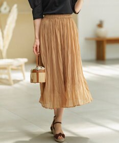 組曲 S 【WEB限定】エスパンディシアープリーツスカート